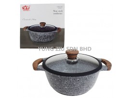 T224# 24CM CASSEROLE(K&I)